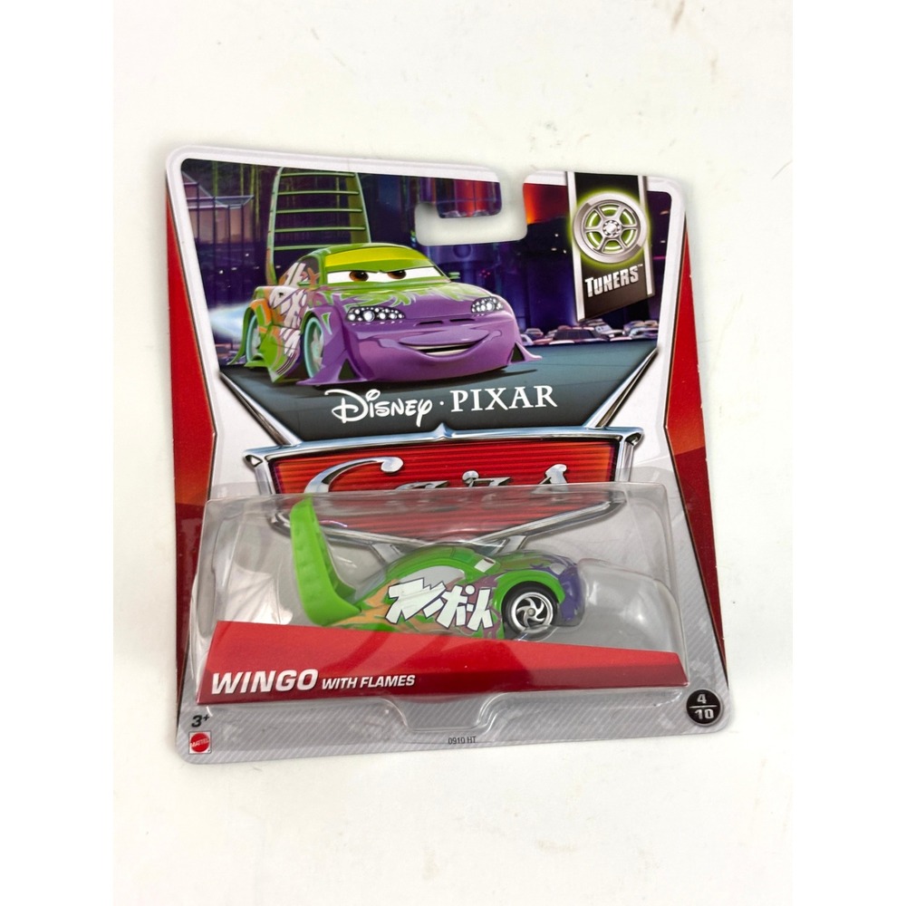 2013 Disney Pixar Cars Wingo with Flames #4/10 Tuners Y0477 Mattel Sealed